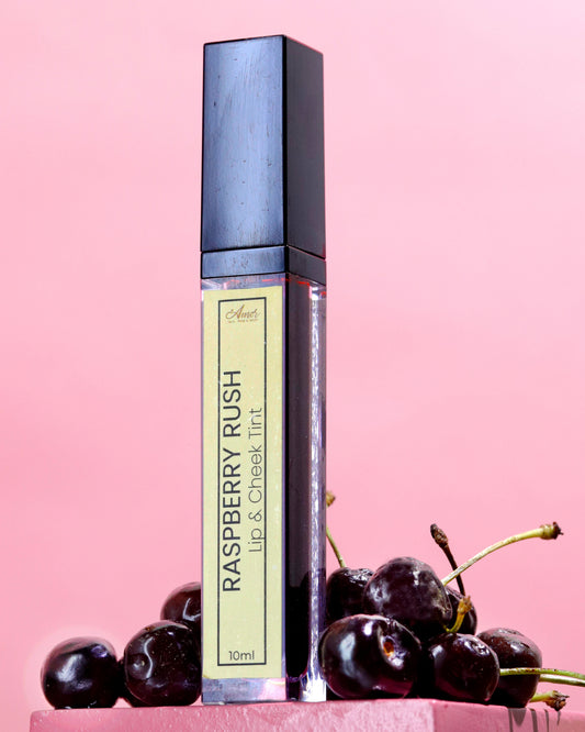 Raspberry Rush Lip & Cheek Tint Amor beautee