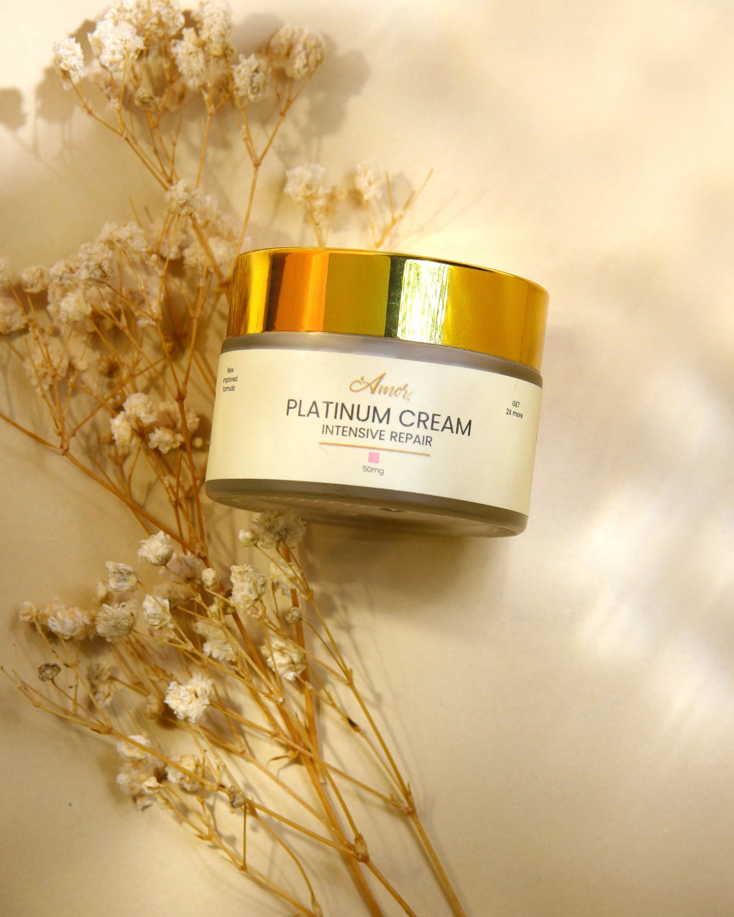 Platinum Gold Cream Skin Care Cream Amor beautee 