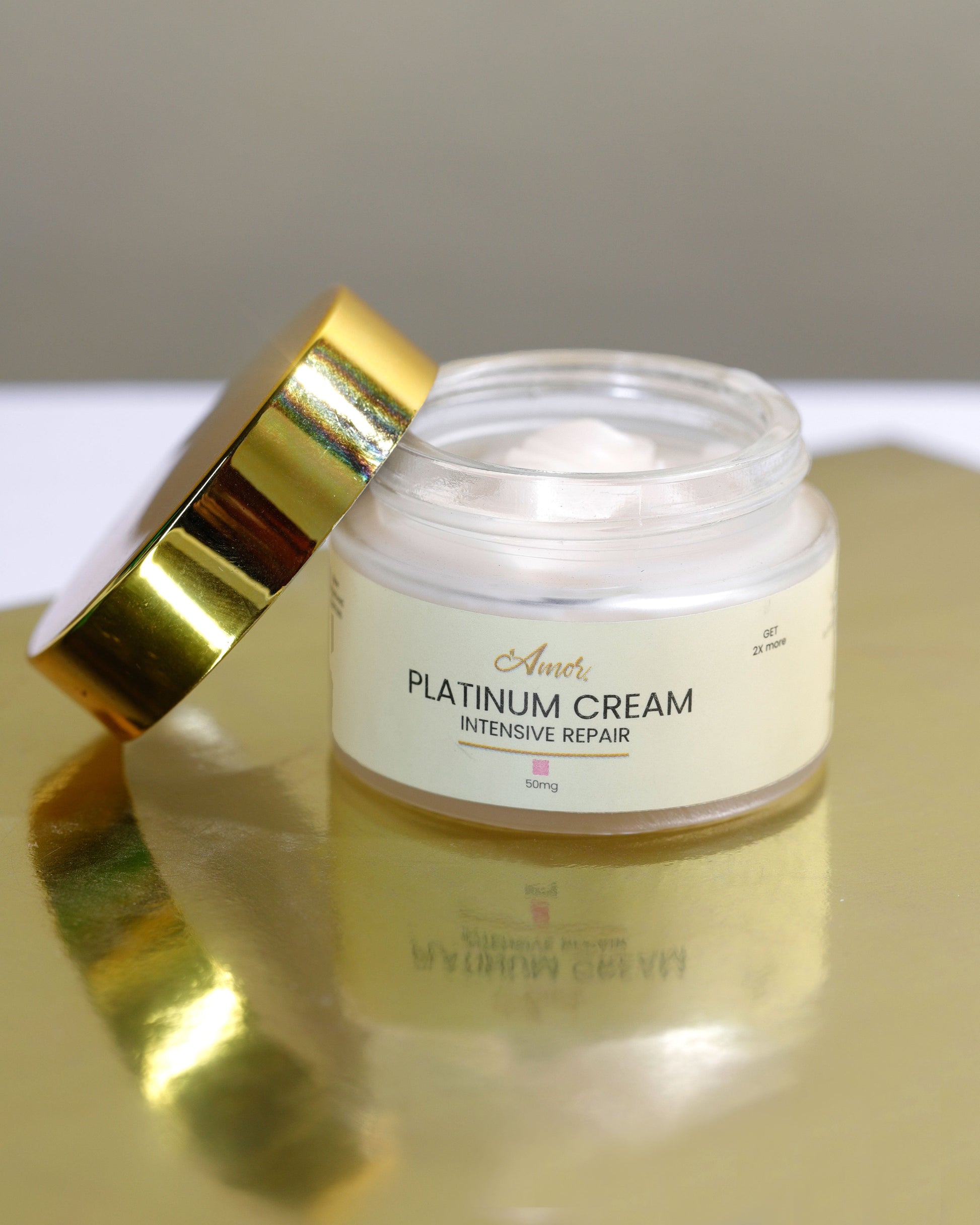 Platinum Gold Cream Skin Care Cream Amor beautee 