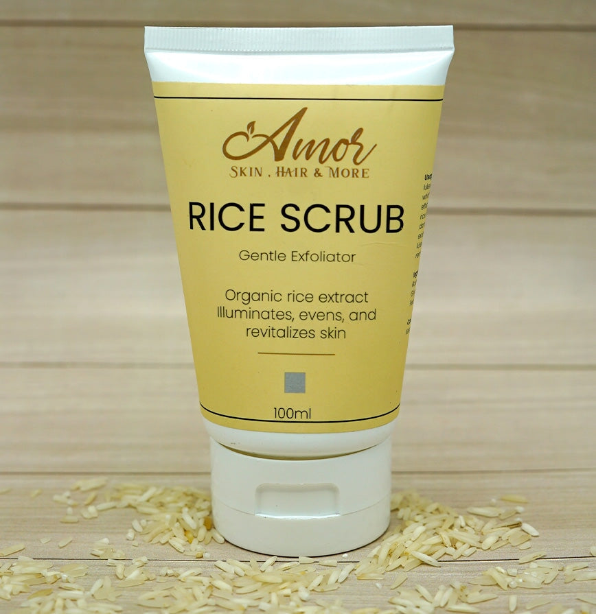 Rice Scrub Health & Beauty Amor beautee 