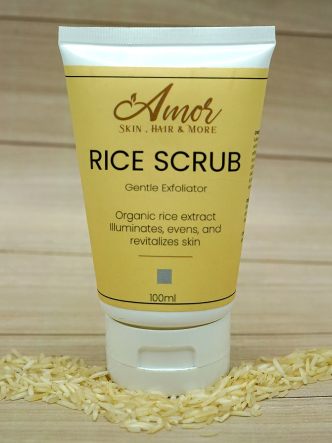 Rice Scrub Health & Beauty Amor beautee 