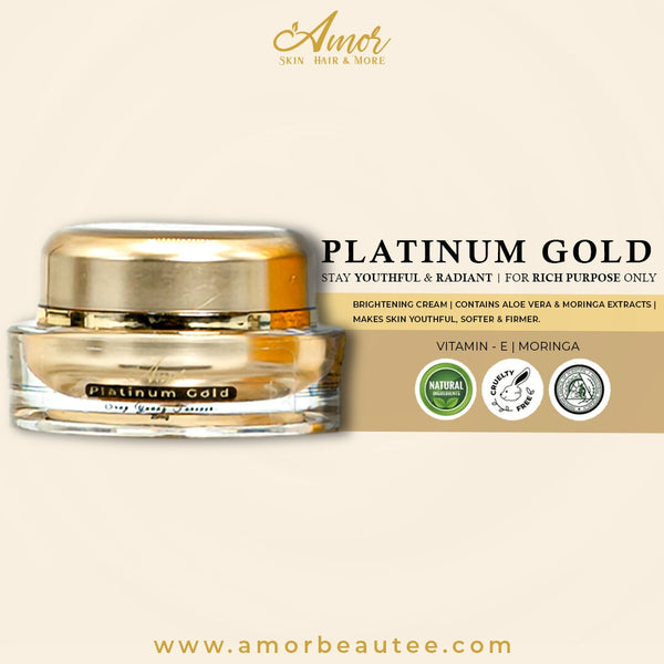 Platinum Gold Skin Cream Best Anti Aging Cream in Pakistan Amor beautee