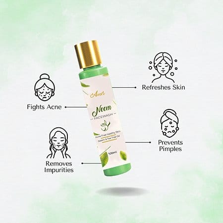 natural neem face wash